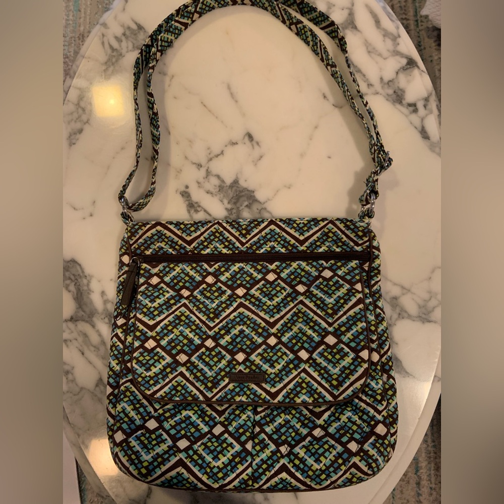 Vera Bradley New Adjustable Crossbody Hipster Bag Rain Forest